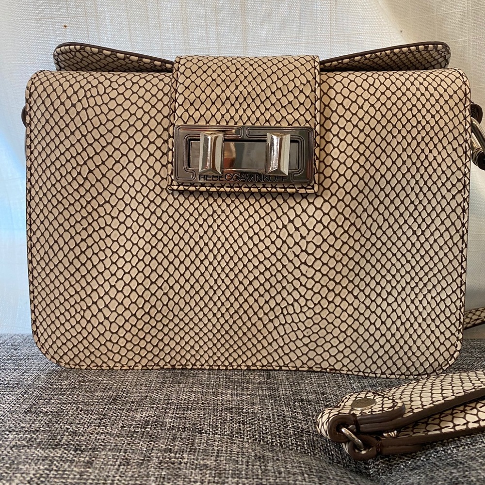 Rebecca Minkoff white crossbody